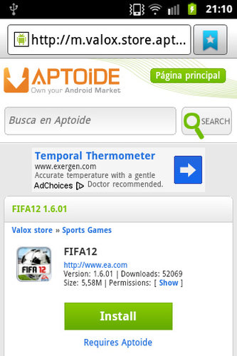 Aptoide, Descarga APPS de pago gratis en Android al estilo cydia [Android]