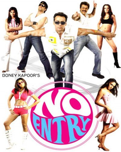 No Entry 2005 Hindi BRRip 480p 350mb